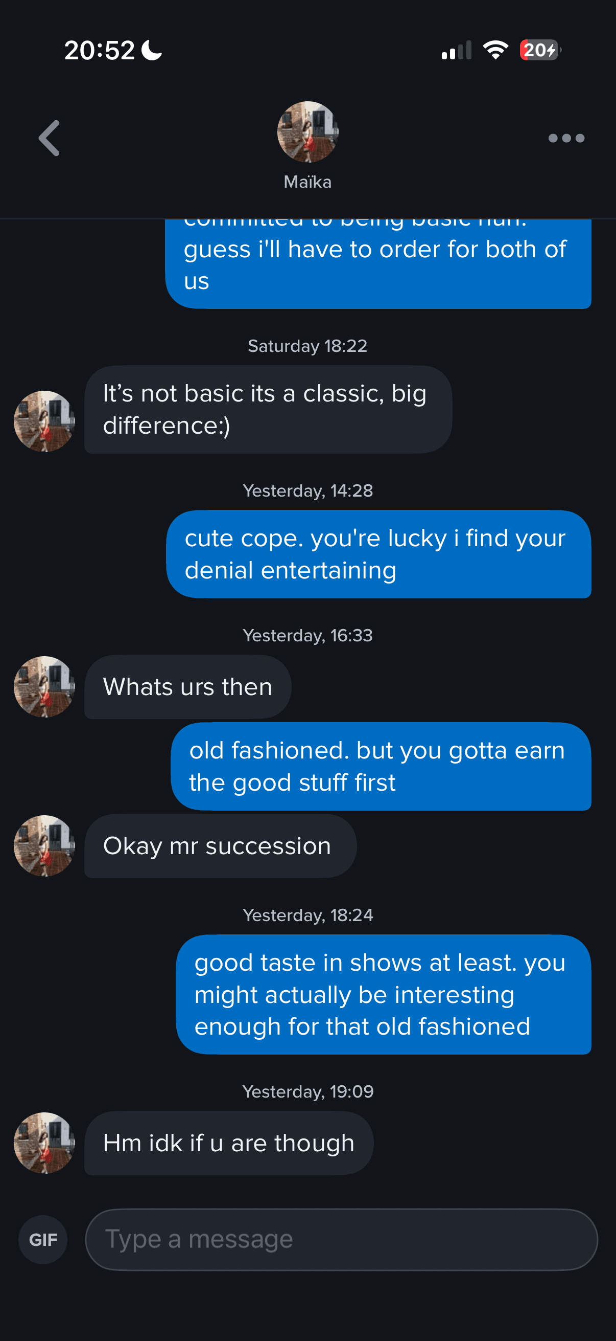 Screenshot the Convo